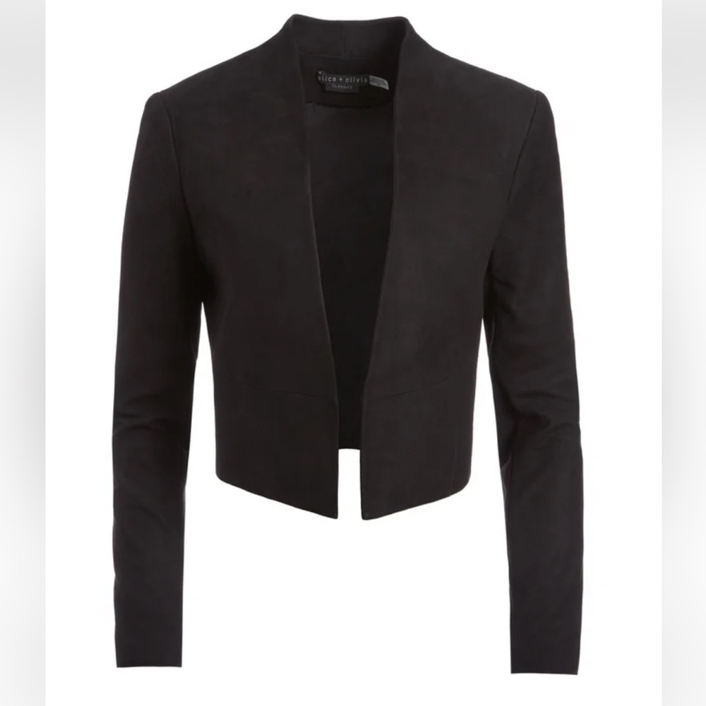 Alice and Olivia Harvey Suede Jacket